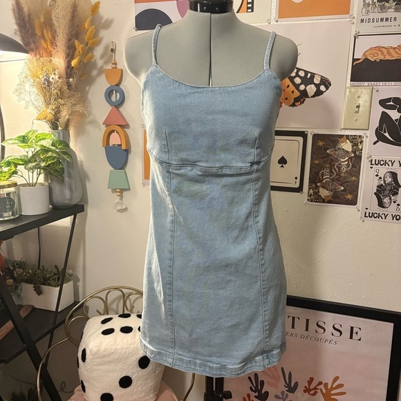 Lone Star Dresses & Skirts - Vintage Lone Star Denim Mini Dress